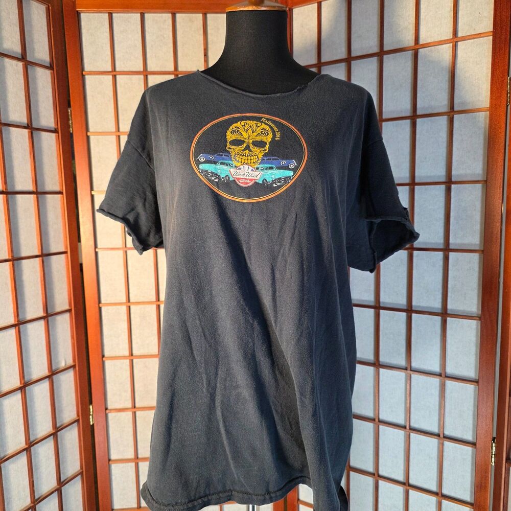 Braided Back T shirt, Size L West Wind Halloween 2014